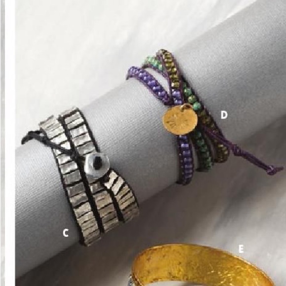 Noonday Silver Steps Wrap Bracelet - Picture 2 of 6